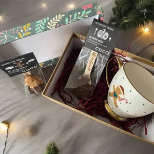 Chocolademelk kerstcadeautje